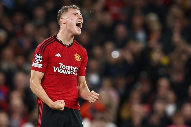 Hojlund rời Man United sau khi không đáp ứng được kỳ vọng. Ảnh: AFP