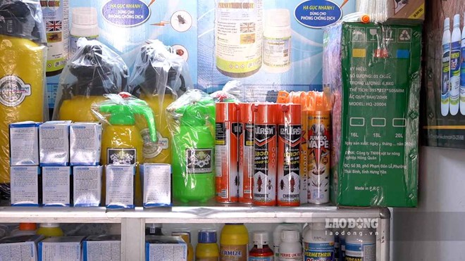 Sốt xuất huyết gia tăng, nhu cầu mua thuốc diệt muỗi tăng theo