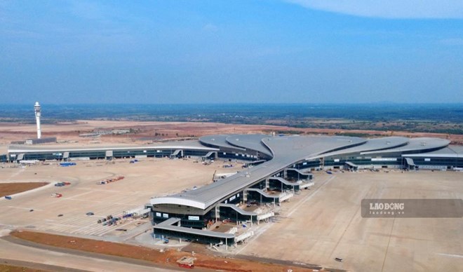 Tác nghiệp tại dự án sân bay Long Thành
