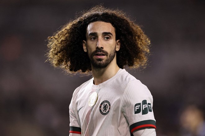 Cucurella nhiều khả năng sẽ chiếm suất đá chính tại Real Madrid.  Ảnh: AFP