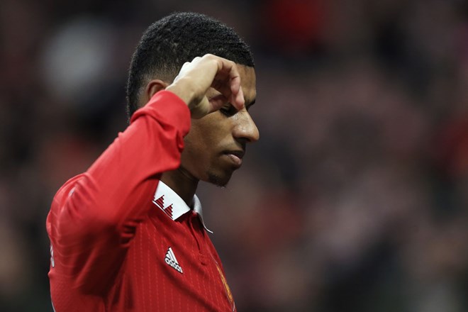 Rashford trở lại Man United sau khoảng thời gian khoác áo Barcelona. Ảnh: AFP