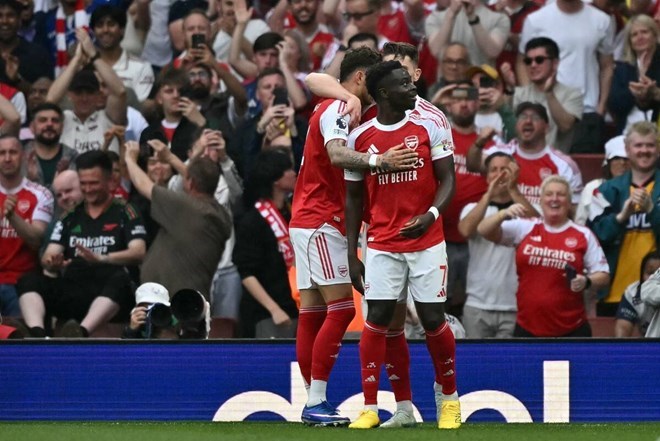 Arsenal đang sở hữu một bộ khung đội hình chất lượng.  Ảnh: AFP