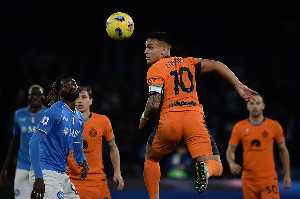 Không có Julian Alvarez, Barcelona có thể chọn Lautaro Martinez. Ảnh: AFP