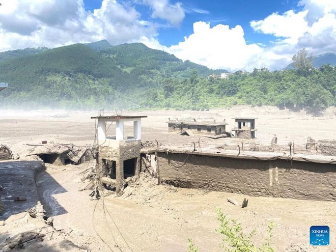 Mỹ cam kết viện trợ 500.000 USD sau lũ lụt nghiêm trọng ở Nepal