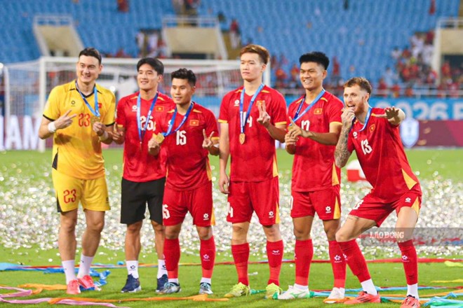 Tuyển Việt Nam nhận 29,3 tỉ đồng tiền thưởng sau chức vô địch ASEAN Cup 2026