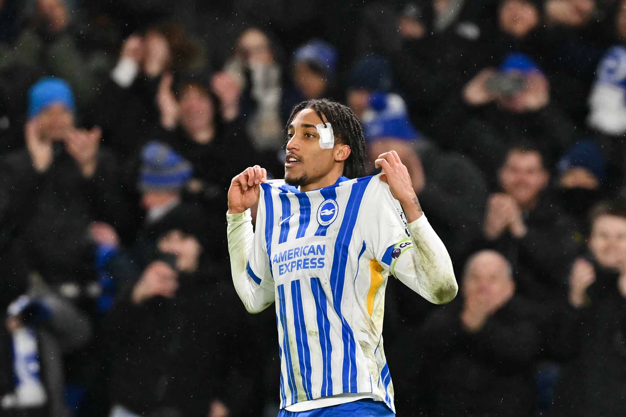 Joao Pedro gia nhập Chelsea từ Brighton vào mùa hè năm ngoái. Ảnh: AFP
