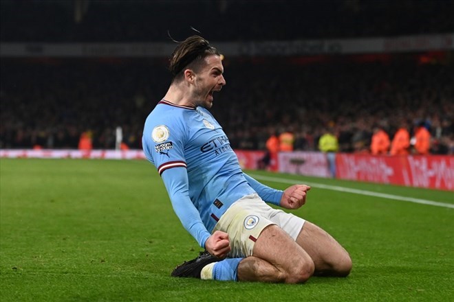 Vẫn còn đủ thời gian để Jack Grealish làm lại. Ảnh: AFP