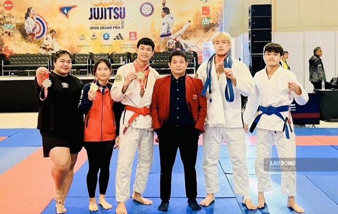 Đội jujitsu Việt Nam đứng hạng nhì giải Grand Prix châu Á 2026