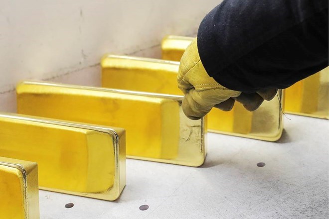 Vàng châu Âu đang dịch chuyển khỏi các kho dự trữ ở Mỹ