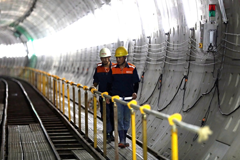 Dự án Metro Line 3 Hà Nội hoàn thiện công tác khoan hầm vào tháng 4/2026