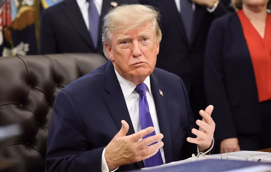 Tổng thống Mỹ Donald Trump.