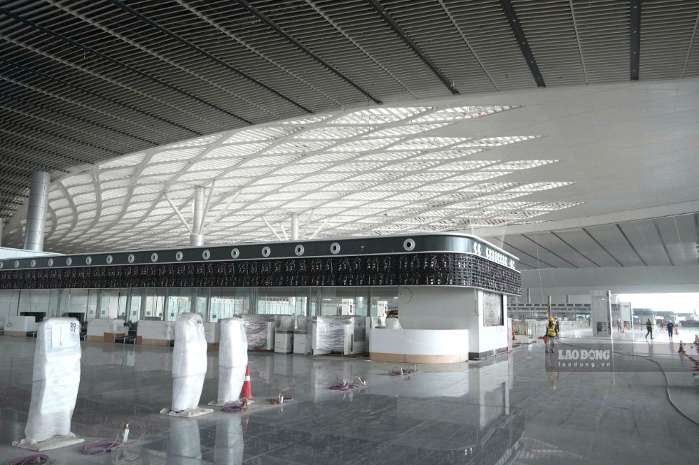 Nhà ga hành khách sân bay Long Thành (Ảnh chụp tháng 9.2026). Ảnh: HAC