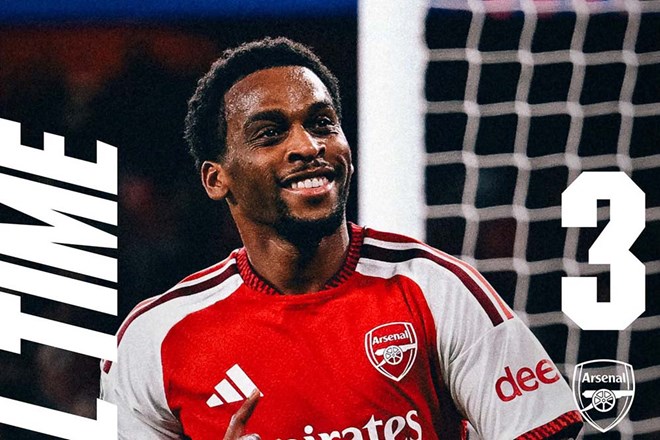 Arsenal ghi 3 bàn trong 8 phút, thắng đậm Lille