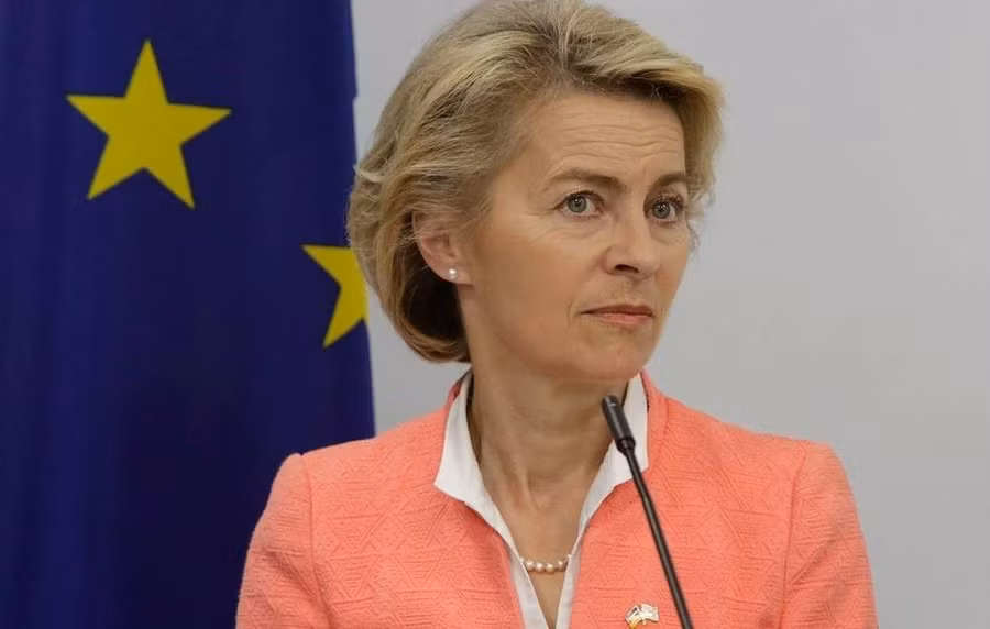 Chủ tịch EC Ursula von der Leyen.