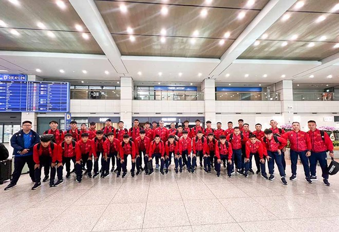 U17 Việt Nam tập huấn tại Hàn Quốc trước U17 World Cup 2026