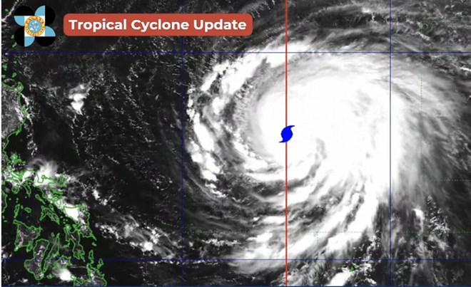 Siêu bão Champi chính thức đi vào vùng theo dõi Philippines, dự báo thời điểm đổi hướng