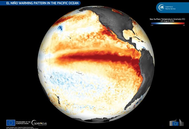 El Nino có thể mạnh nhất 1.000 năm, đảo lộn thời tiết mùa đông