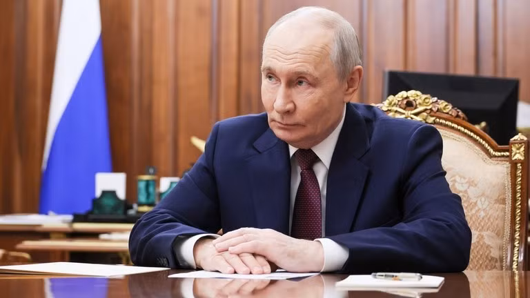 Tổng thống Nga Vladimir Putin.